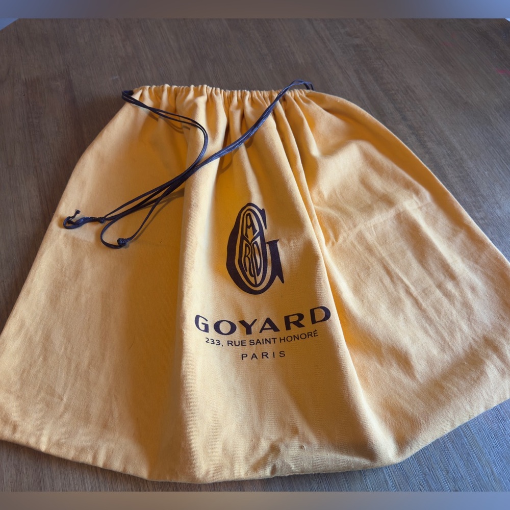 Goyard Dust Bag LARGE 27” x 18” with drawstring sleeper